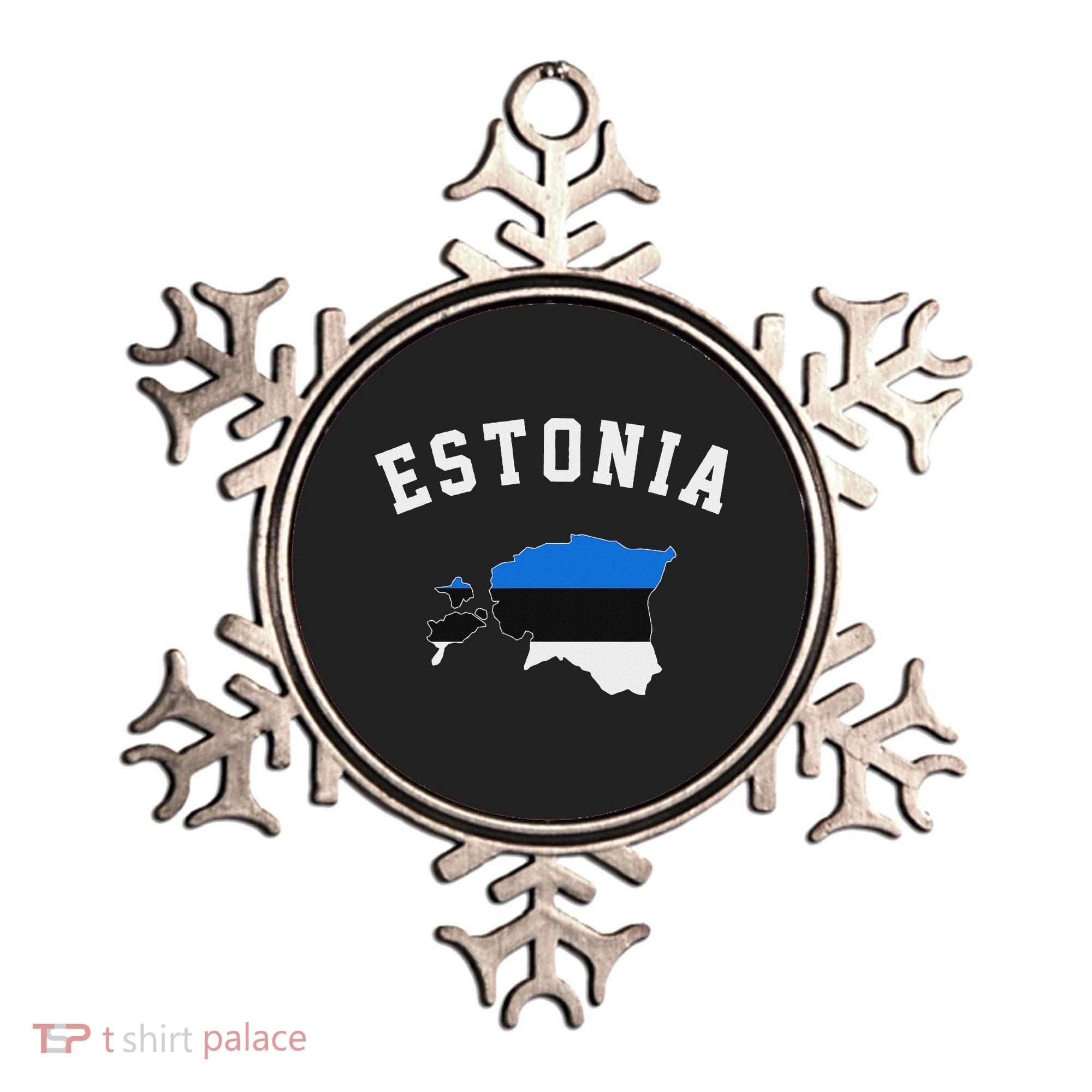 Estonian Flag Estonia Ornament