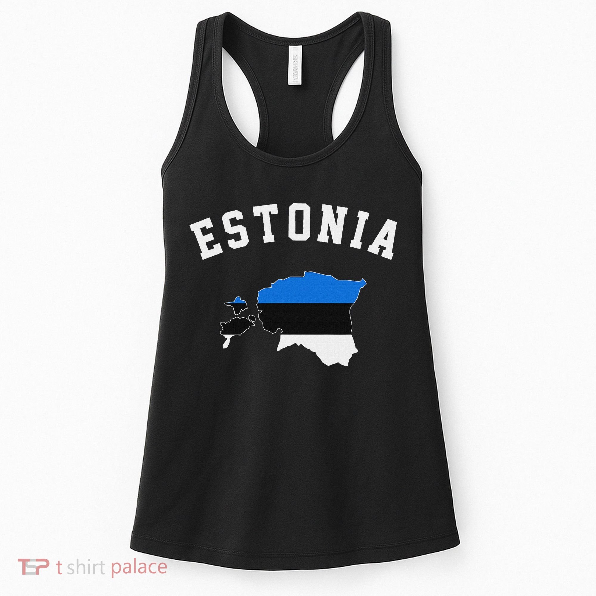 Estonian Flag Estonia Women's Tank Top