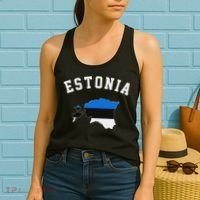 Estonian Flag Estonia Women's Tank Top thumb 2