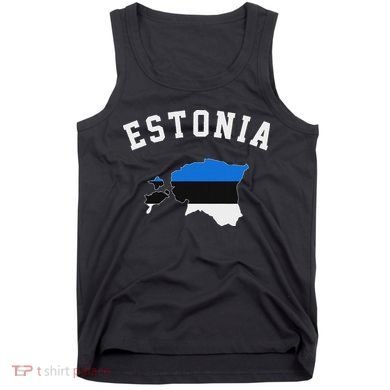 Estonian Flag Estonia Tank Top