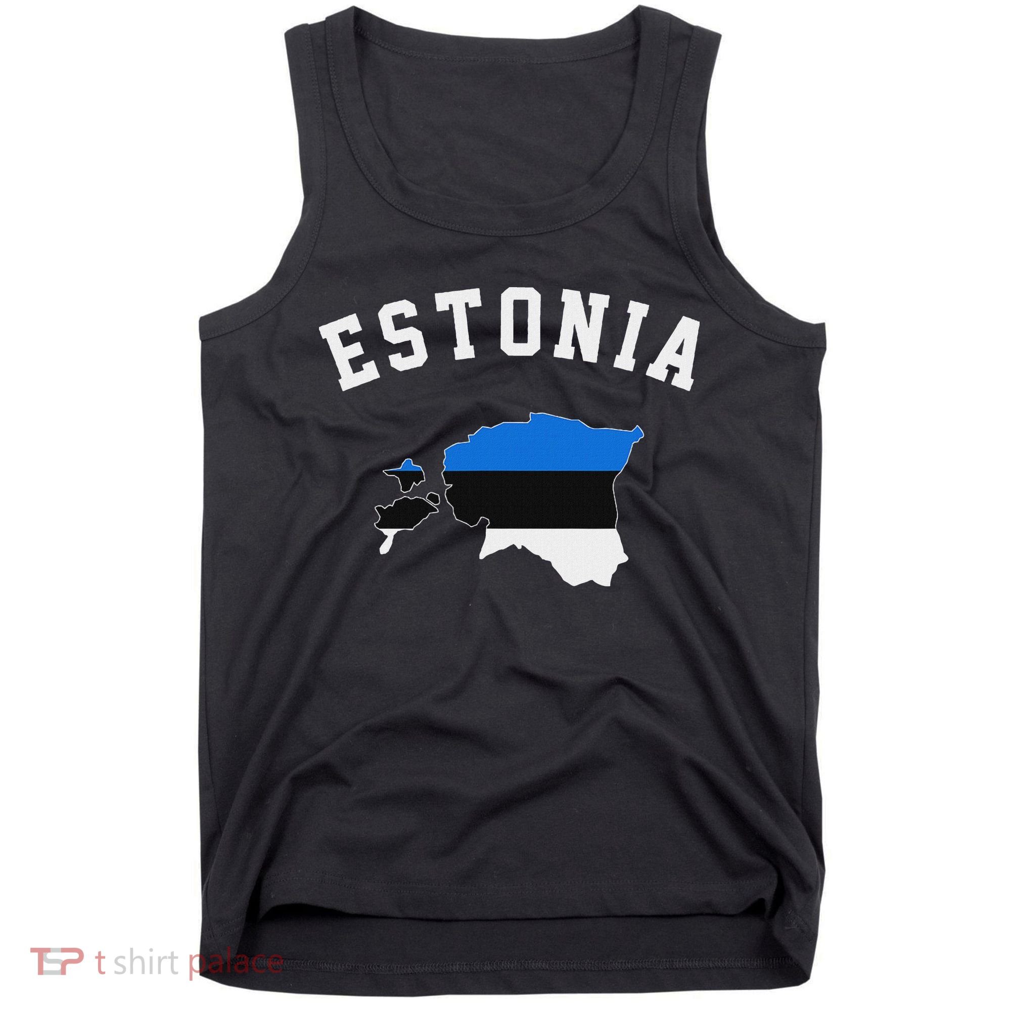 Estonian Flag Estonia Tank Top