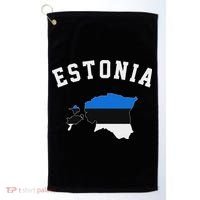 Estonian Flag Estonia Golf Towel thumb 0