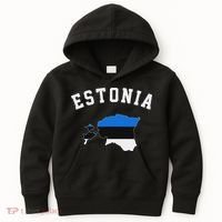 Estonian Flag Estonia Kids Hoodie thumb 0