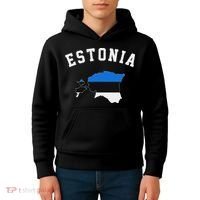 Estonian Flag Estonia Kids Hoodie thumb 4