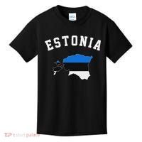 Estonian Flag Estonia Kids T-Shirt thumb 0
