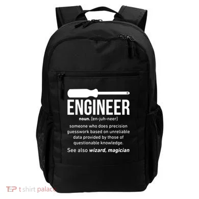 Engineer Funny Backpack
