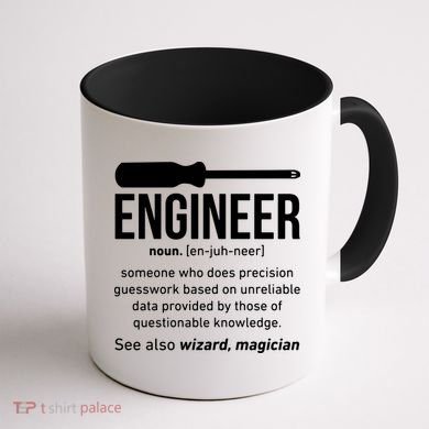 Engineer Funny Coffee Mug back