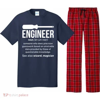 Engineer Funny Pajama Set