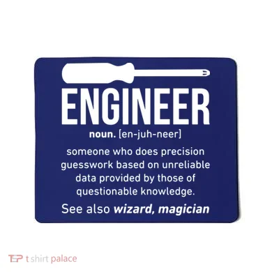 Engineer Funny Mousepad