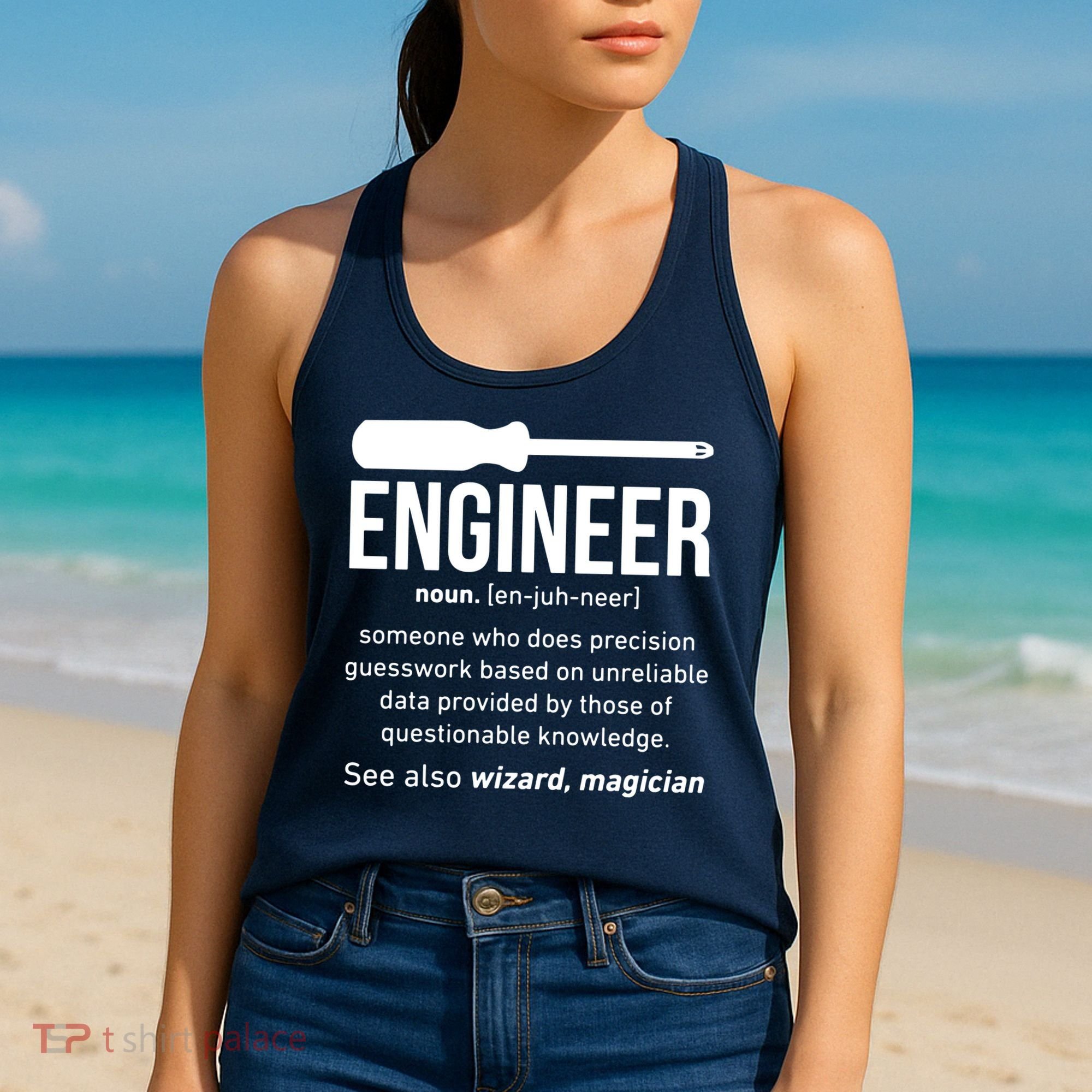 Engineer Funny Women's Tank Top