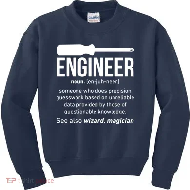 Engineer Funny Kids Sweatshirt