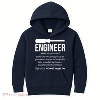 Engineer Funny Kids Hoodie thumb 0