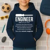 Engineer Funny Kids Hoodie thumb 2