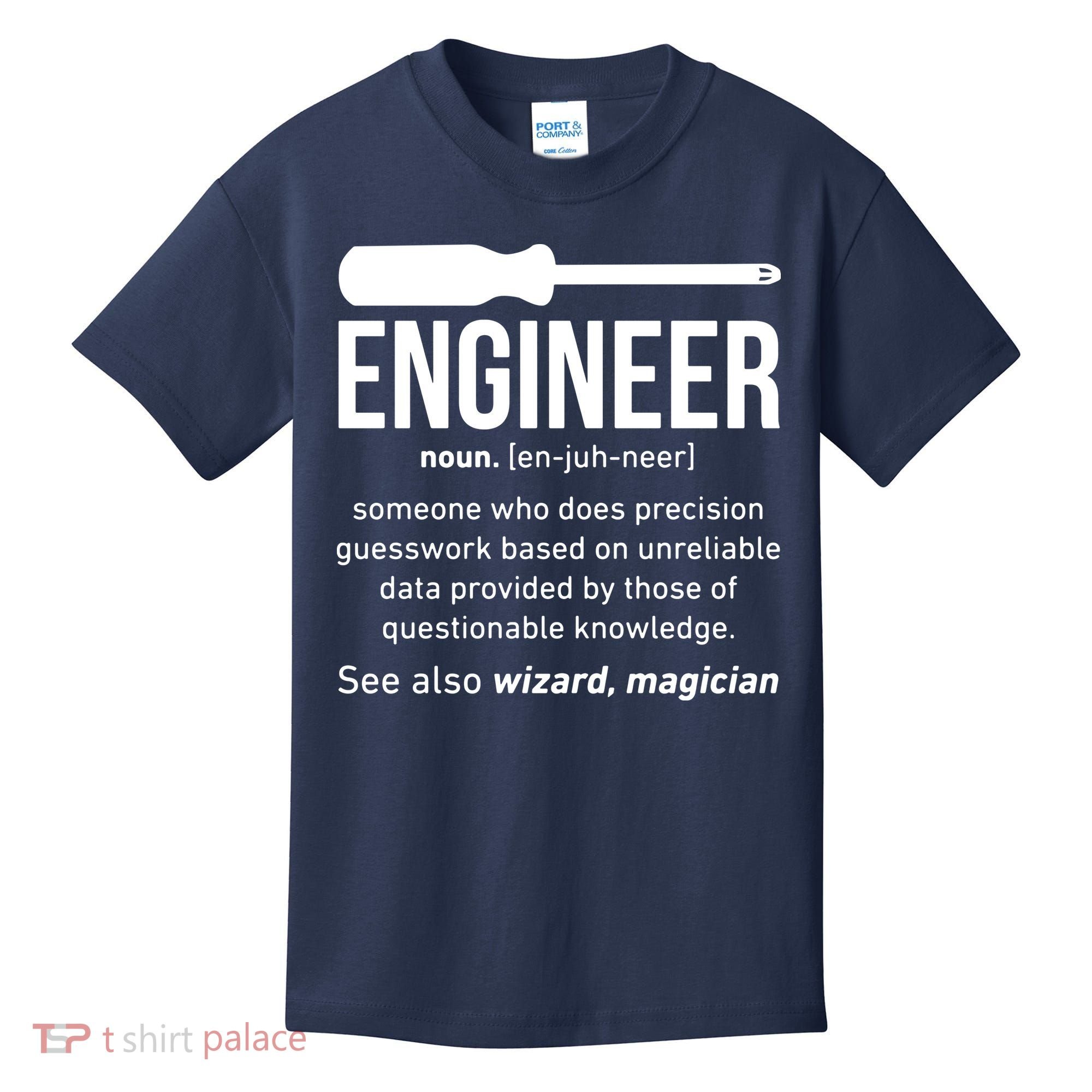 Engineer Funny Kids T-Shirt