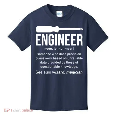 Engineer Funny Kids T-Shirt