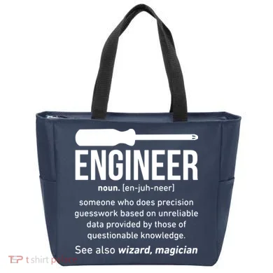 Engineer Funny Tote Bag