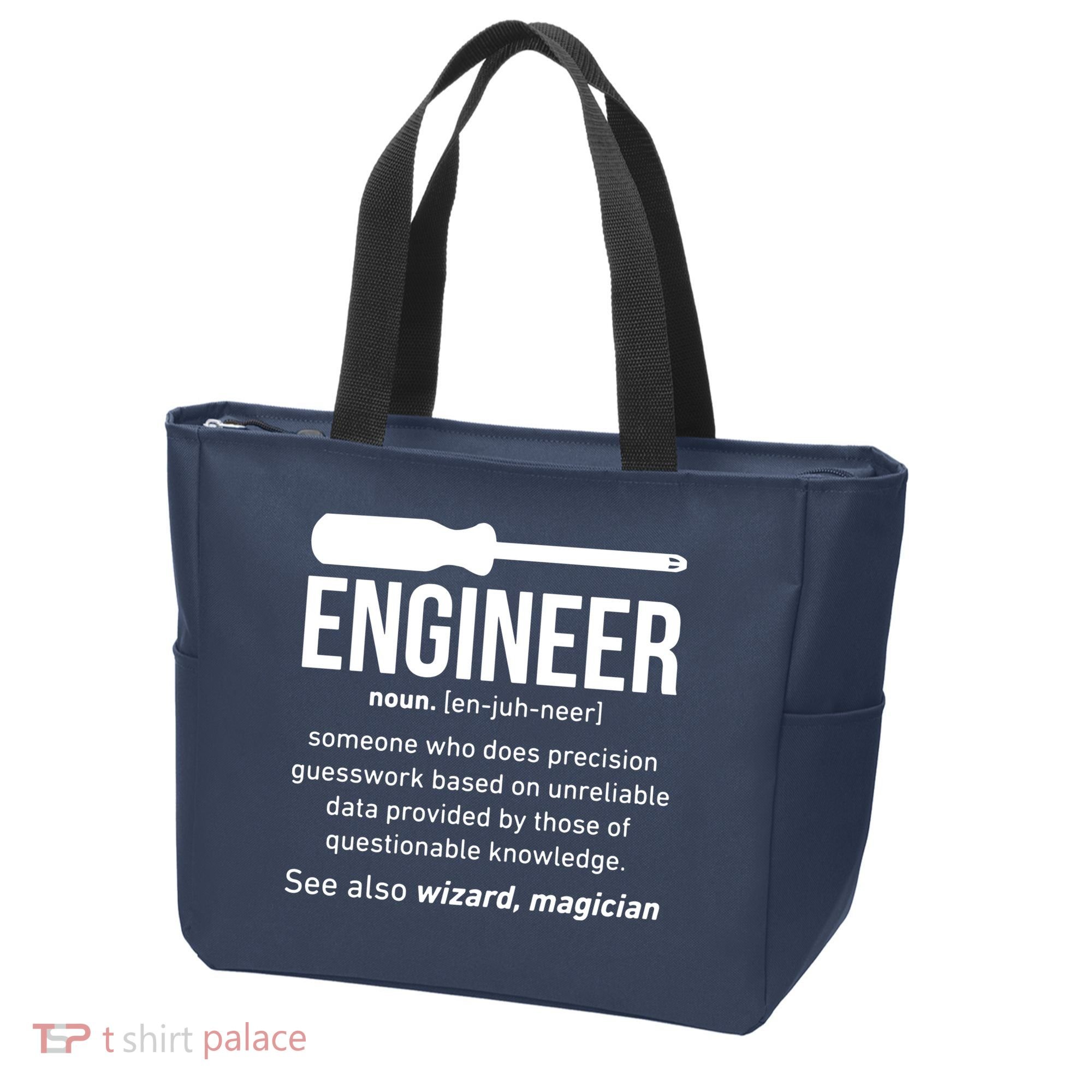 Engineer Funny Tote Bag