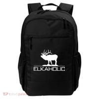 Elkaholic Funny Elk Hunting Gift Backpack thumb 0