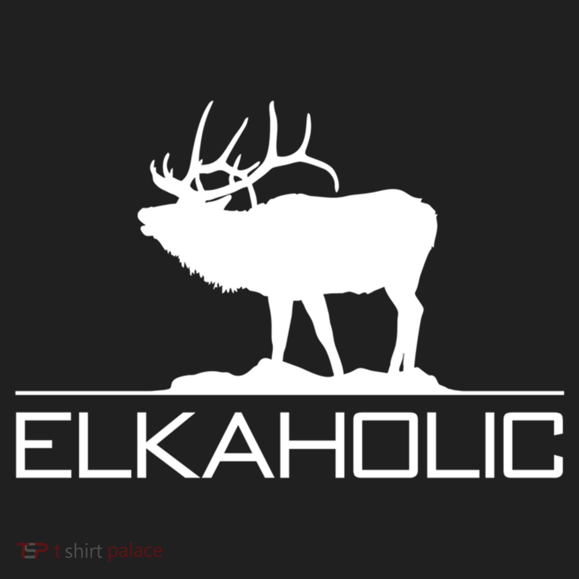 Elkaholic Funny Elk Hunting Gift Hat