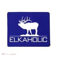 Elkaholic Funny Elk Hunting Gift Mousepad thumb 0
