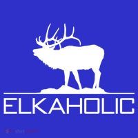 Elkaholic Funny Elk Hunting Gift Mousepad thumb 1