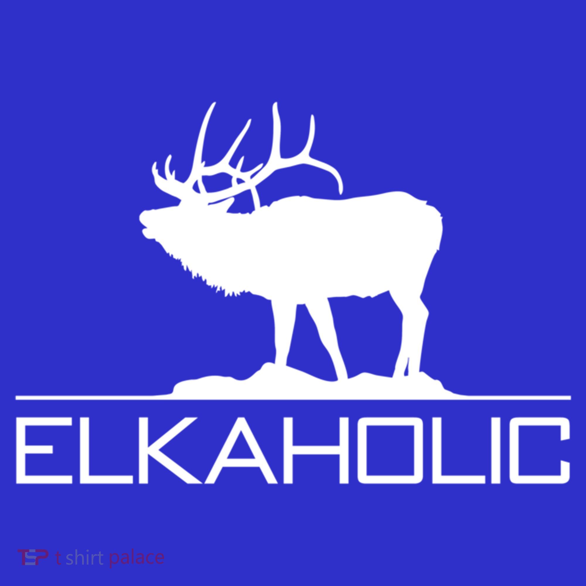 Elkaholic Funny Elk Hunting Gift Mousepad