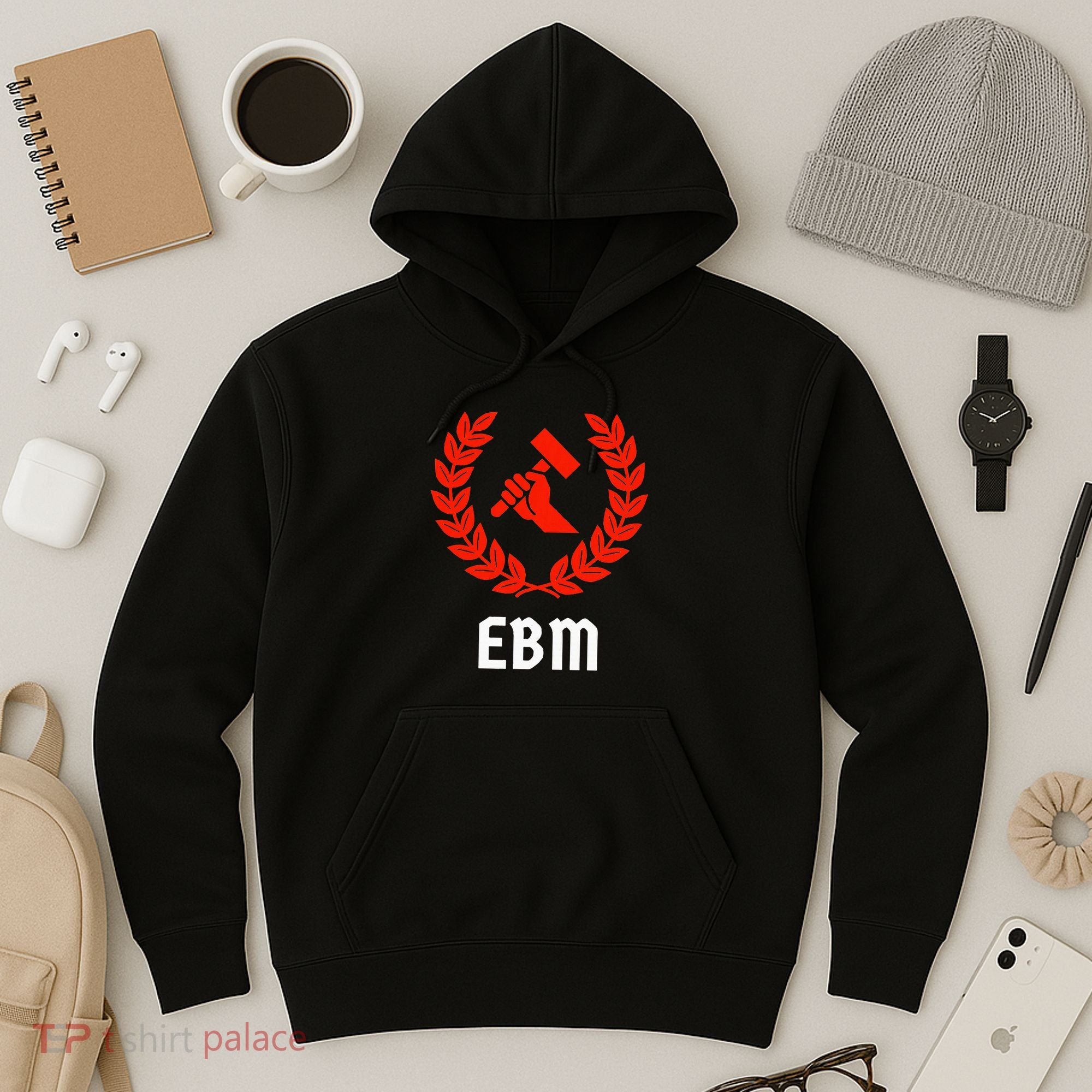 Ebm Front Electronic Body Music Pro Frnt 242 Hoodie
