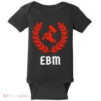 Ebm Front Electronic Body Music Pro Frnt 242 Baby Bodysuit thumb 0