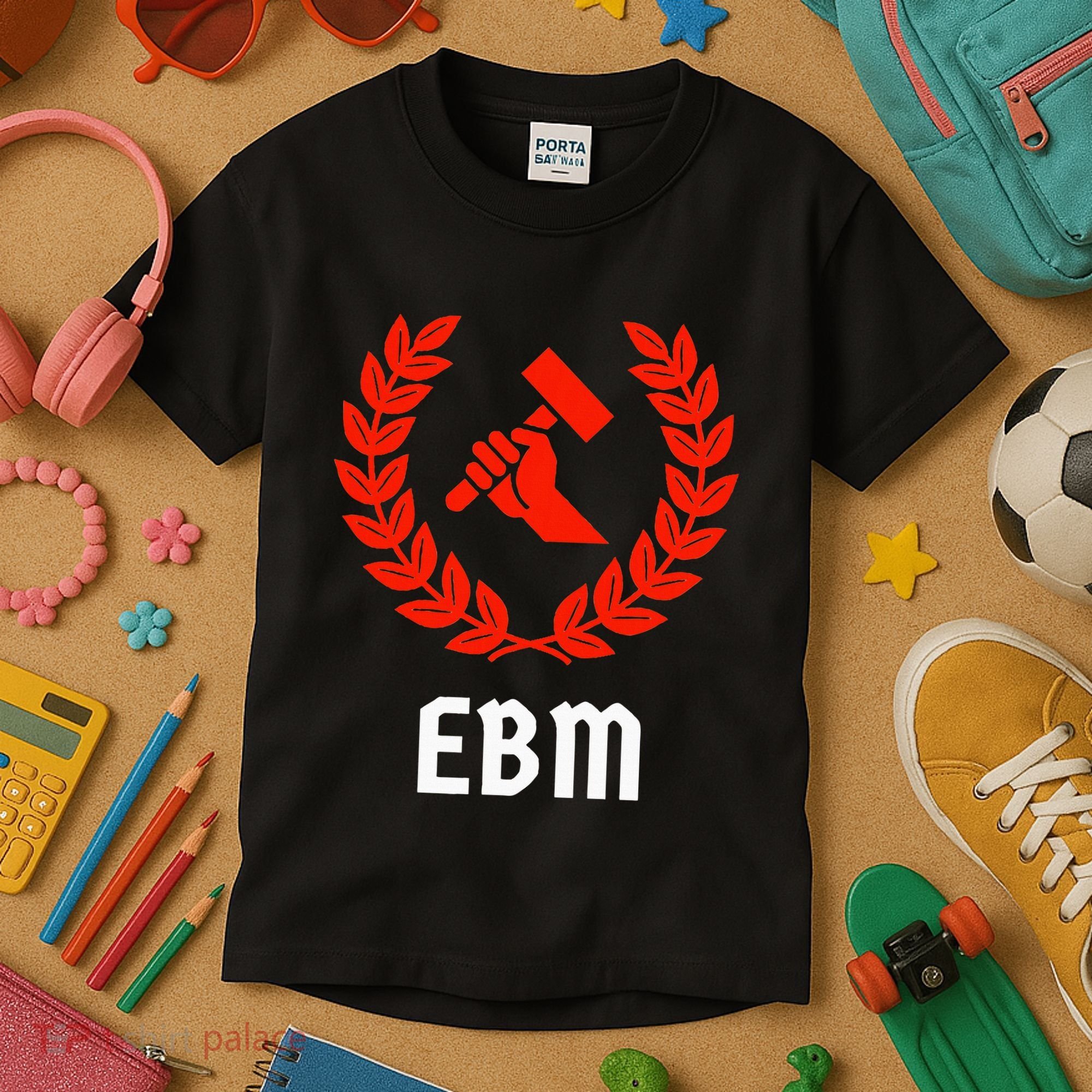 Ebm Front Electronic Body Music Pro Frnt 242 Kids T-Shirt