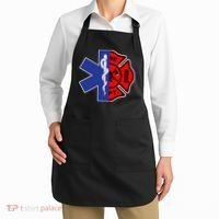 EMT Firefighter Firefighter Two Sided EMS Gift Apron thumb 2