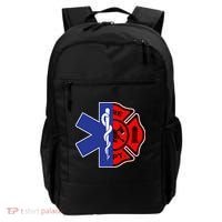 EMT Firefighter Firefighter Two Sided EMS Gift Backpack thumb 0