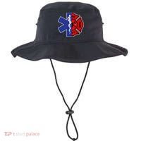 EMT Firefighter Firefighter Two Sided EMS Gift Bucket Hat thumb 0