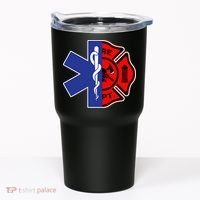 EMT Firefighter Firefighter Two Sided EMS Gift Tumbler thumb 0