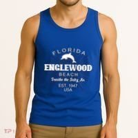 Englewood Florida Funny Gift Floridian Gulf Coast Sarasota Fl Gift Tank Top thumb 3