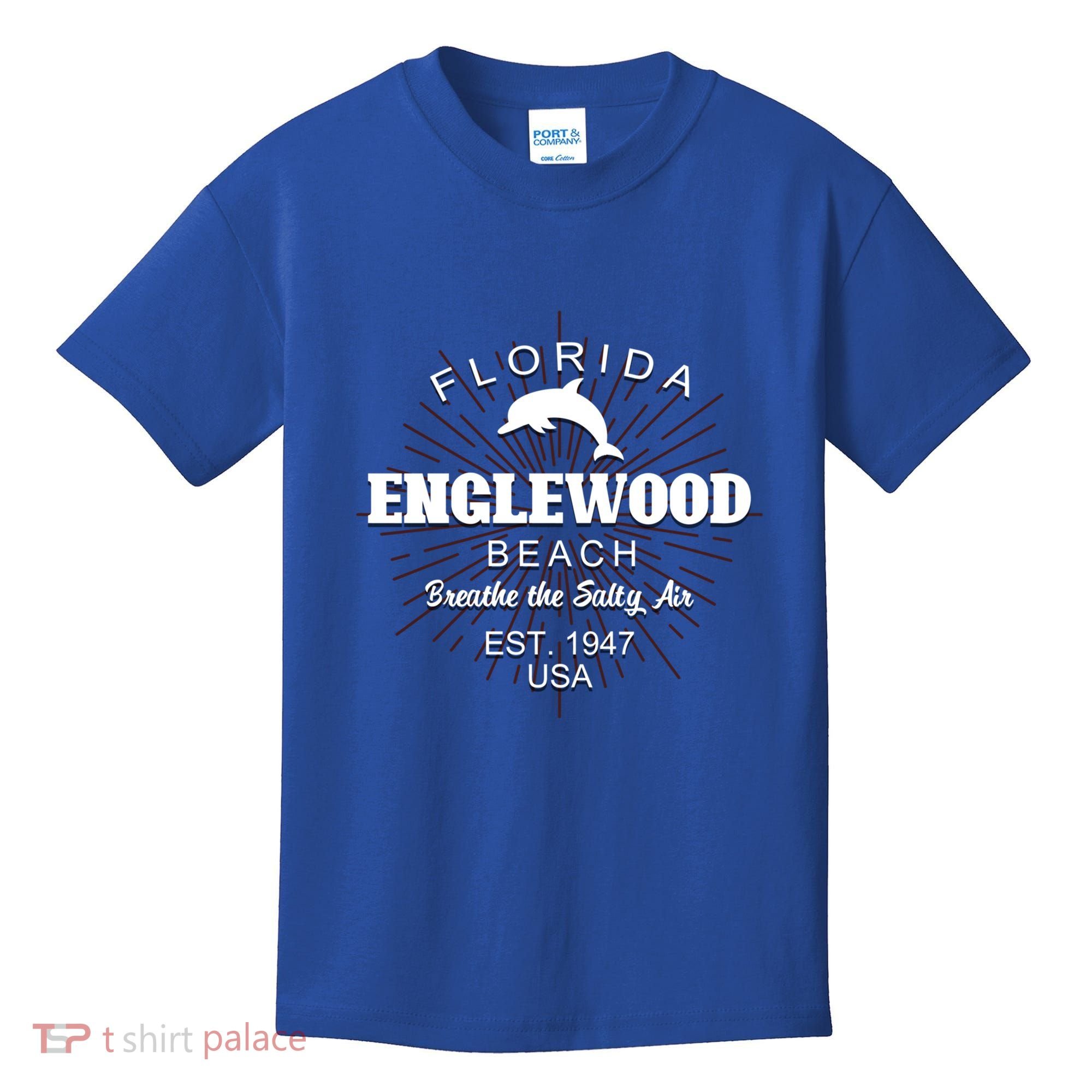 Englewood Florida Funny Gift Floridian Gulf Coast Sarasota Fl Gift Kids T-Shirt