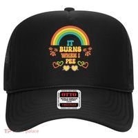 Embarrassing Funny gift Inappropriate Burns When Pee Adult Humor Gift Hat thumb 0