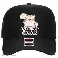 Ellie Furrington I Do Not Think Therefore I Do Not Am. Hat thumb 0