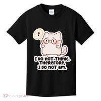 Ellie Furrington I Do Not Think Therefore I Do Not Am. Kids T-Shirt thumb 0