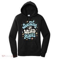 Embarrassing Funny Inappropriate Sweating Adult Humor Women's Hoodie thumb 0