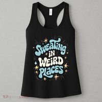 Embarrassing Funny Inappropriate Sweating Adult Humor Women's Tank Top thumb 3