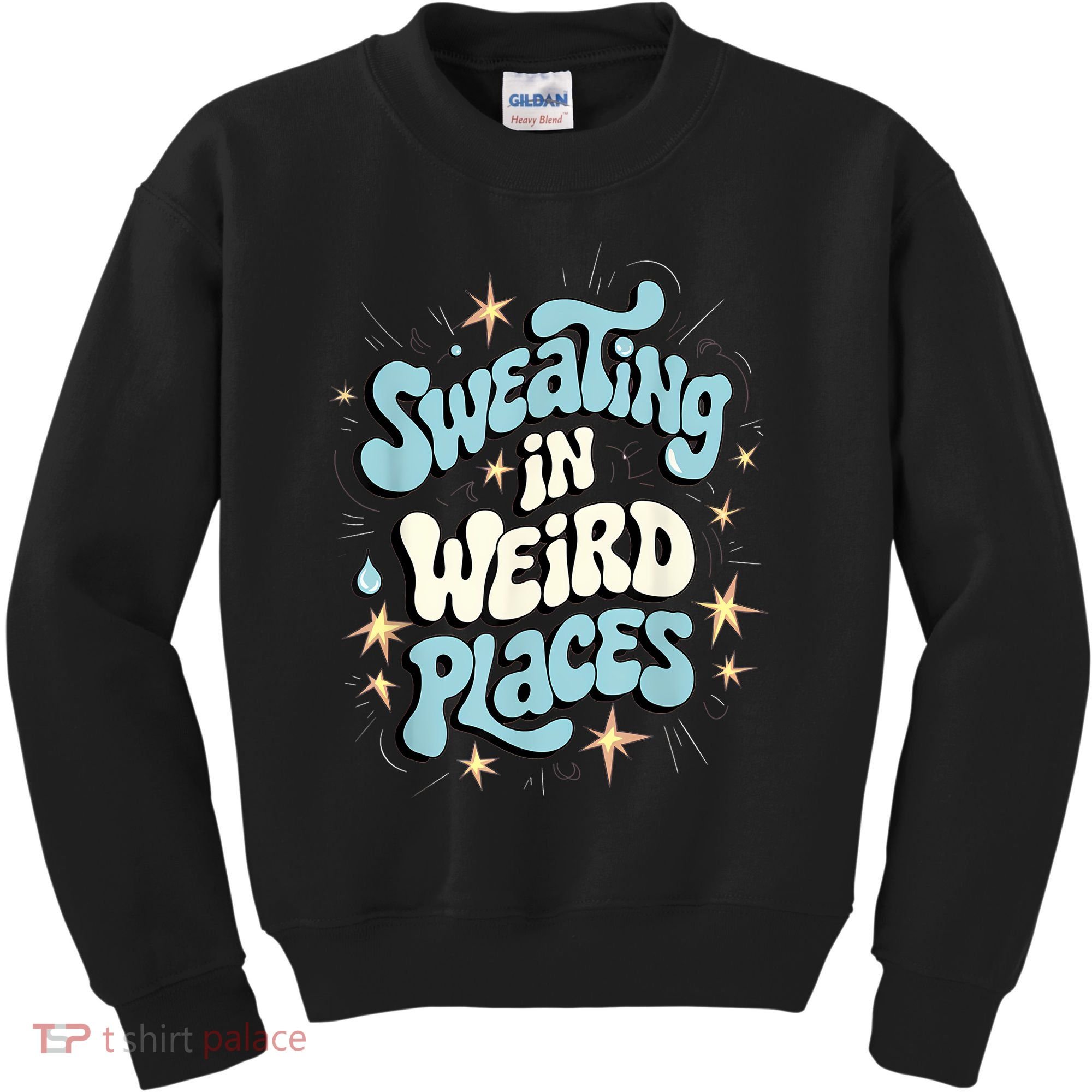 Embarrassing Funny Inappropriate Sweating Adult Humor Kids Sweatshirt