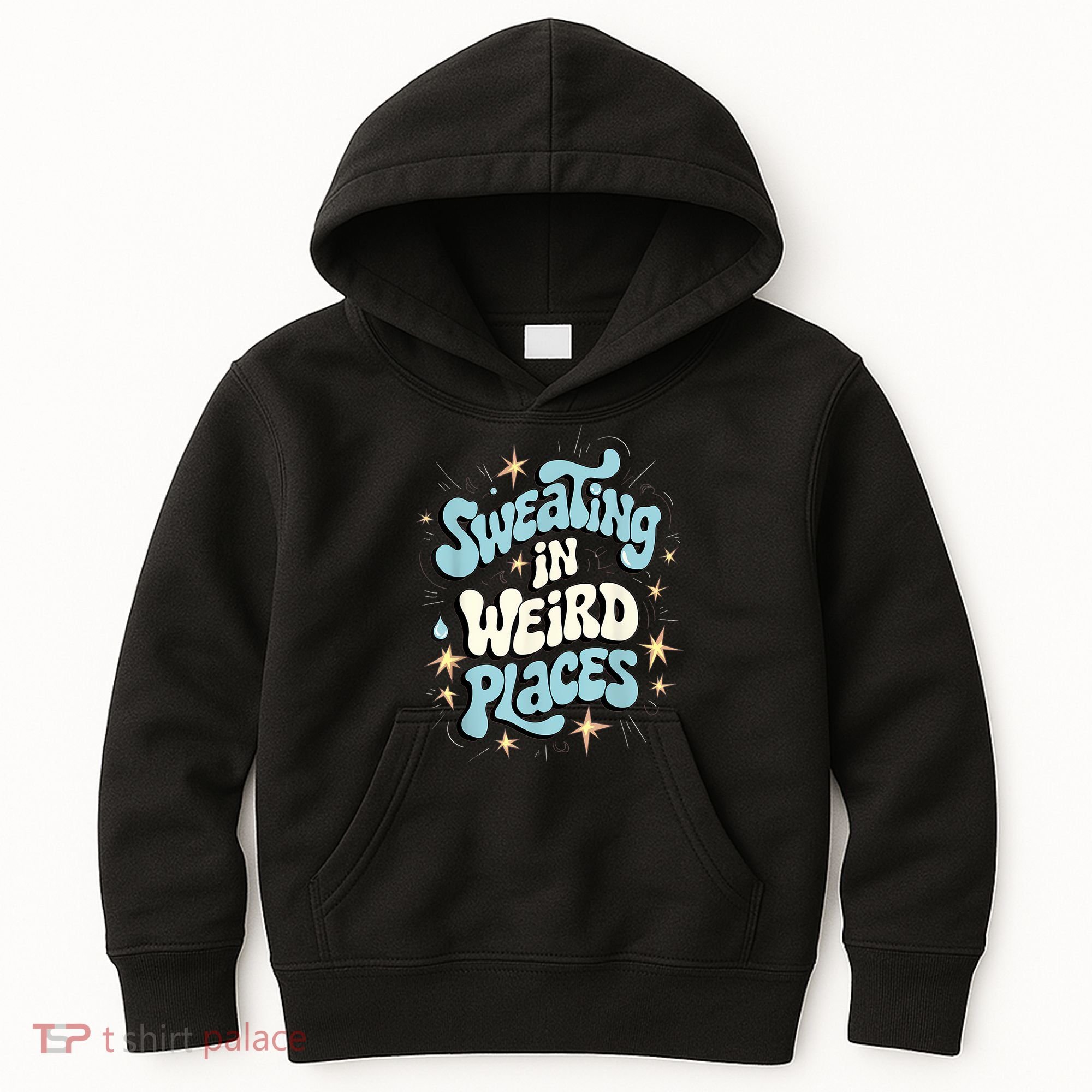 Embarrassing Funny Inappropriate Sweating Adult Humor Kids Hoodie