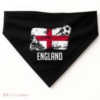 England Flag Jersey England Soccer Team England USA-Made Doggie Bandana thumb 0
