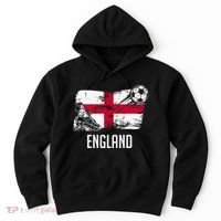 England Flag Jersey England Soccer Team England Hoodie thumb 0