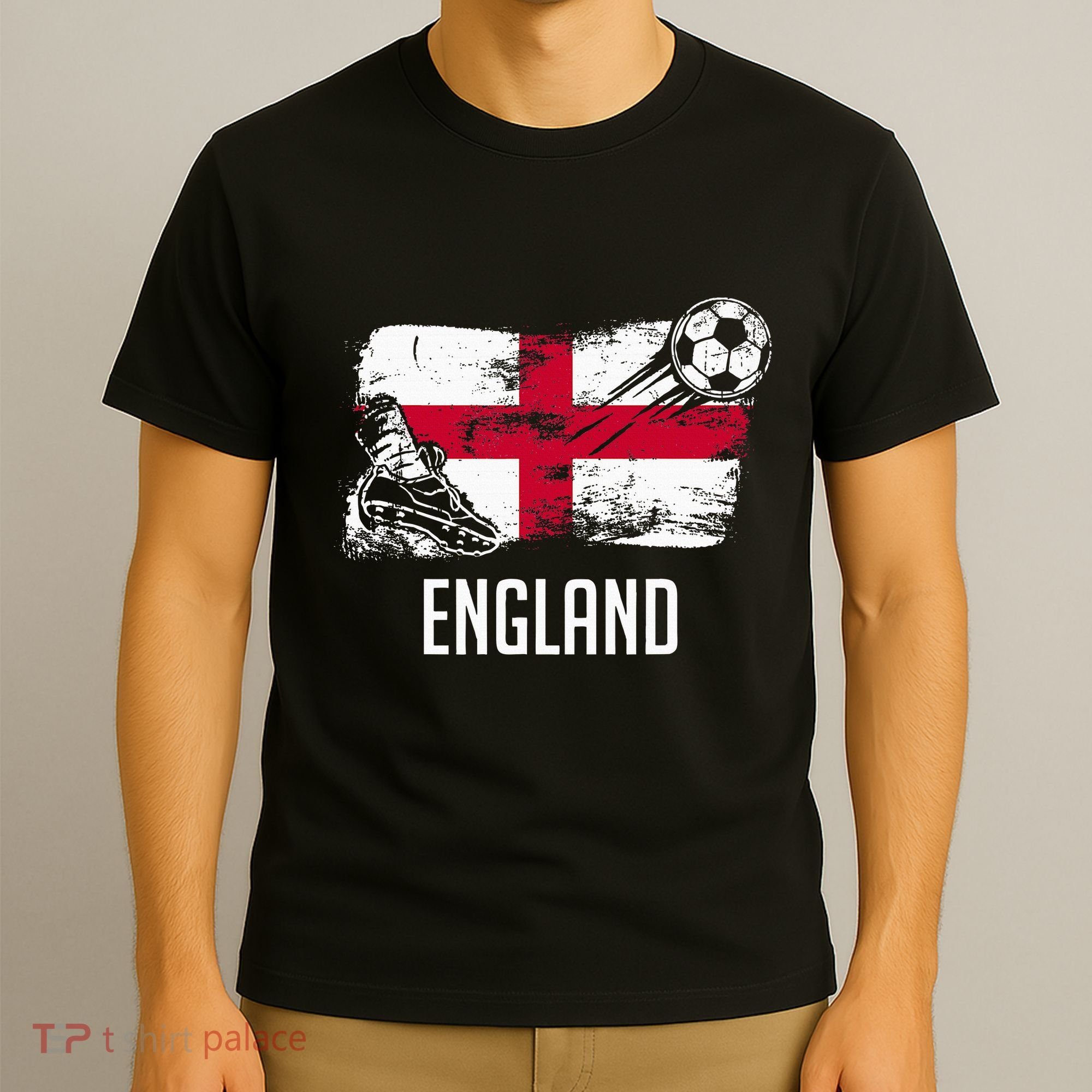 England Flag Jersey England Soccer Team England T-Shirt