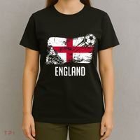 England Flag Jersey England Soccer Team England T-Shirt thumb 4