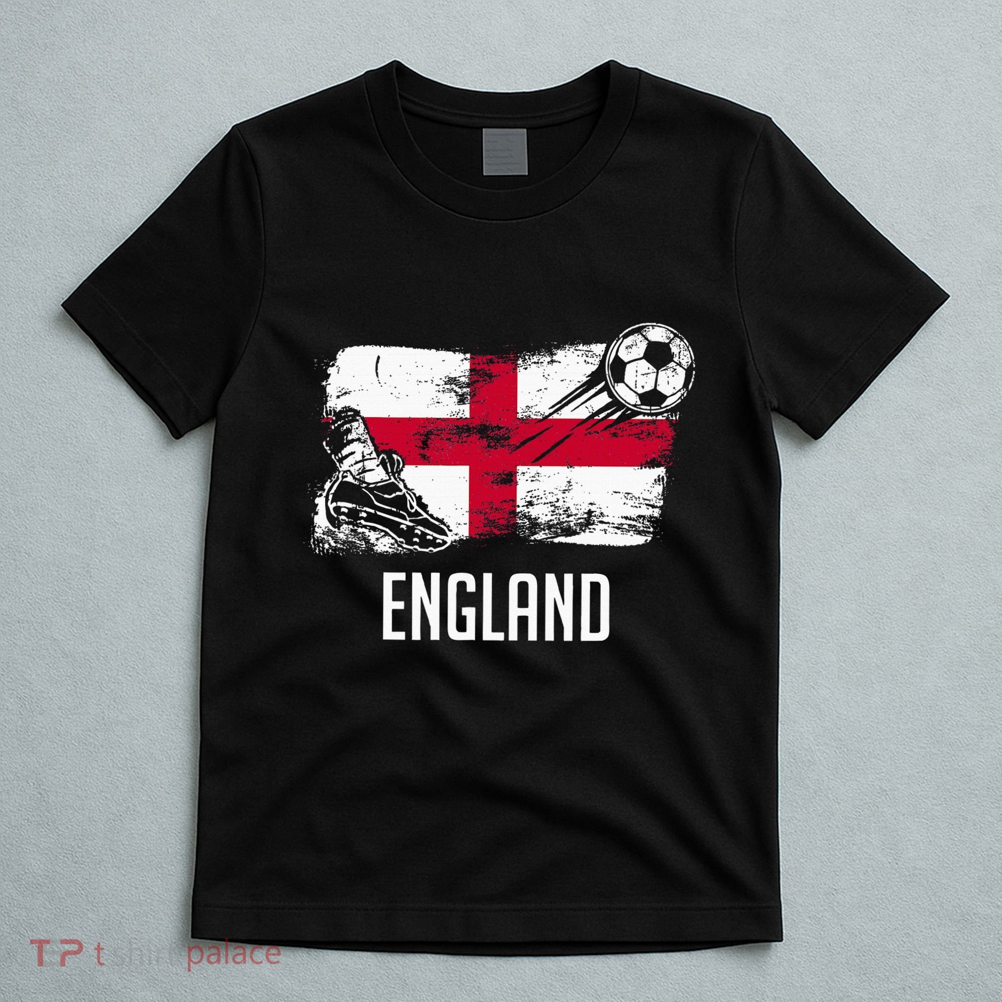England Flag Jersey England Soccer Team England T-Shirt