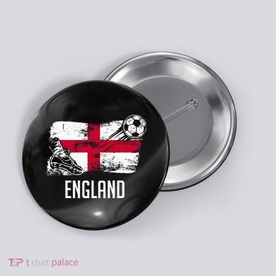 England Flag Jersey England Soccer Team England Button