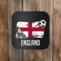 England Flag Jersey England Soccer Team England Coaster thumb 0