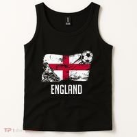 England Flag Jersey England Soccer Team England Tank Top thumb 2